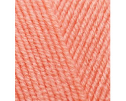 Пряжа для вязания Ализе Happy Baby ( 65%акрил, 35%полиамирд) 5х100гр цв.034 персиковый