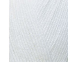 Пряжа для вязания Ализе Happy Baby ( 65%акрил, 35%полиамирд) 5х100гр цв.055 белый