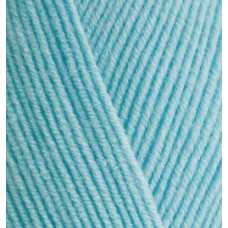 Пряжа для вязания Ализе Happy Baby ( 65%акрил, 35%полиамирд) 5х100гр цв.128 морская вода