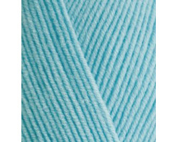 Пряжа для вязания Ализе Happy Baby ( 65%акрил, 35%полиамирд) 5х100гр цв.128 морская вода