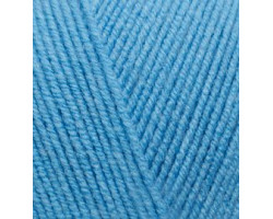 Пряжа для вязания Ализе Happy Baby ( 65%акрил, 35%полиамирд) 5х100гр цв.140 синий