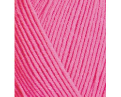 Пряжа для вязания Ализе Happy Baby ( 65%акрил, 35%полиамирд) 5х100гр цв.157 яр.розовый