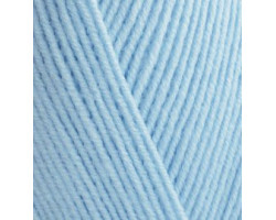 Пряжа для вязания Ализе Happy Baby ( 65%акрил, 35%полиамирд) 5х100гр цв.183 св.голубой