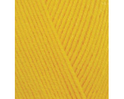 Пряжа для вязания Ализе Happy Baby ( 65%акрил, 35%полиамирд) 5х100гр цв.216 желтый