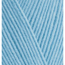 Пряжа для вязания Ализе Happy Baby ( 65%акрил, 35%полиамирд) 5х100гр цв.218 детский голубой