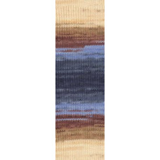 Пряжа для вязания Ализе Lana Gold Batik (50%шерсть, 50%акрил) 5х100гр/240м цв.3017