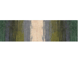 Пряжа для вязания Ализе Lana Gold Batik (50%шерсть, 50%акрил) 5х100гр/240м цв.4292