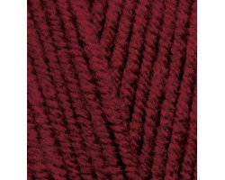 Пряжа для вязания Ализе Lana Gold Plus (49%шерсть, 51%акрил) 5х100гр/140м цв.057 бордовый