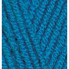 Пряжа для вязания Ализе Lana Gold Plus (49%шерсть, 51%акрил) 5х100гр/140м цв.646 т.бирюзовый