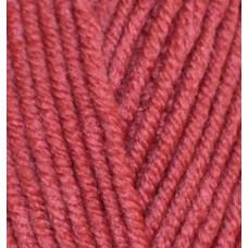 Пряжа для вязания Ализе Lana Gold Plus (49%шерсть, 51%акрил) 5х100гр/140м цв.647 роза барочная