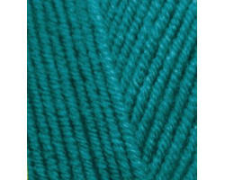 Пряжа для вязания Ализе LanaGold (49%шерсть, 51%акрил) 5х100гр/240м цв.640 павлиновая зелень
