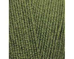 Пряжа для вязания Ализе LanaGold 800 (49%шерсть, 51%акрил) 5х100гр/800м цв.029 хаки