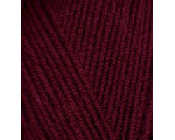 Пряжа для вязания Ализе LanaGold 800 (49%шерсть, 51%акрил) 5х100гр/800м цв.057 бордовый