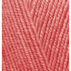 Пряжа для вязания Ализе LanaGold 800 (49%шерсть, 51%акрил) 5х100гр/800м цв.154 кораловый