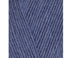 Пряжа для вязания Ализе LanaGold 800 (49%шерсть, 51%акрил) 5х100гр/800м цв.203 джинс меланж