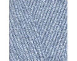 Пряжа для вязания Ализе LanaGold 800 (49%шерсть, 51%акрил) 5х100гр/800м цв.221 св.джинс
