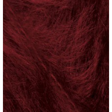 Пряжа для вязания Ализе Mohair classic NEW (25%мохер+24%шерсть+51%акрил) 5х100гр/200м цв.057 бордовый