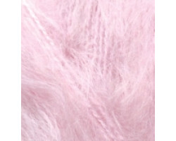 Пряжа для вязания Ализе Mohair classic NEW (25%мохер+24%шерсть+51%акрил) 5х100гр/200м цв.220 св.розовый