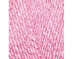 Пряжа для вязания Ализе Sal simli (95%акрил, 5%металик) 5х100гр/460м цв.191 розовый