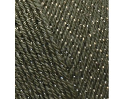 Пряжа для вязания Ализе Sal simli (95%акрил, 5%металик) 5х100гр/460м цв.284 хаки