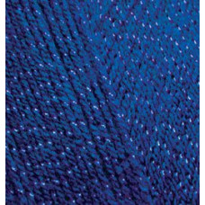 Пряжа для вязания Ализе Sal simli (95%акрил, 5%металик) 5х100гр/460м цв.360 василек