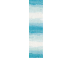 Пряжа для вязания Ализе Sekerim Batik (90%акрил,10%полиамид) 5х100гр/350м цв.2130 секционная