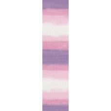 Пряжа для вязания Ализе Sekerim Batik (90%акрил,10%полиамид) 5х100гр/350м цв.2135 секционная