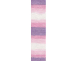 Пряжа для вязания Ализе Sekerim Batik (90%акрил,10%полиамид) 5х100гр/350м цв.2135 секционная