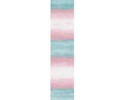 Пряжа для вязания Ализе Sekerim Batik (90%акрил,10%полиамид) 5х100гр/350м цв.2604 секционная