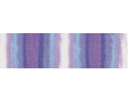 Пряжа для вязания Ализе Sekerim Batik (90%акрил,10%полиамид) 5х100гр/350м цв.3483 секционная