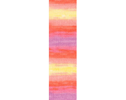 Пряжа для вязания Ализе Sekerim Batik (90%акрил,10%полиамид) 5х100гр/350м цв.4770 секционная