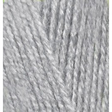 Пряжа для вязания Ализе Sekerim Bebe (100%акрил) 5х100гр/350м цв.021 серый меланж
