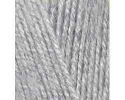 Пряжа для вязания Ализе Sekerim Bebe (100%акрил) 5х100гр/350м цв.021 серый меланж