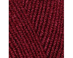 Пряжа для вязания Ализе Sekerim Bebe (100%акрил) 5х100гр/350м цв.057 бордовый