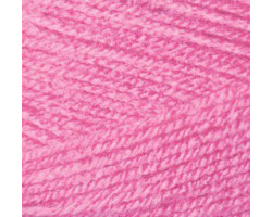 Пряжа для вязания Ализе Sekerim Bebe (100%акрил) 5х100гр/350м цв.157 яр.розовый