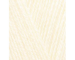 Пряжа для вязания Ализе Sekerim Bebe (100%акрил) 5х100гр/350м цв.450 жемчужный