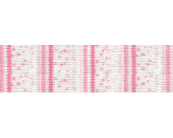 Пряжа для вязания Ализе Sekerim Bebe Desenli (90%акрил,10%полиамид) 5х100гр/350м цв.507 секционная