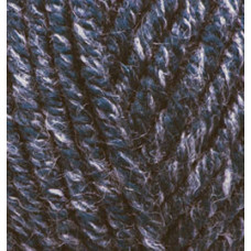 Пряжа для вязания Ализе Superlana maxi (25%шерсть,75%акрил) 5х100гр/100м цв.805 т.синий жаспе