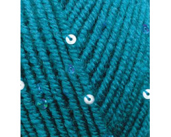 Пряжа для вязания Ализе Superlana midi pullu (5%пайетки, 23%WO, 67%PA, 5%NY) 5х100гр/150 м цв.212 петроль