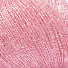 Пряжа для вязания Назар-Рус 227 'Кристалл' (30% п/амид, 70%люрекс) 10х50гр/125м цв.105 розовый
