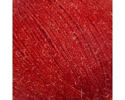 Пряжа для вязания Назар-Рус 227 'Кристалл' (30% п/амид, 70%люрекс) 10х50гр/125м цв.107 красно-оранж