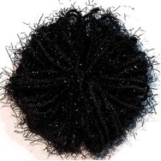 Пряжа для вязания Назар-Рус 227 'Кристалл' (30% п/амид, 70%люрекс) 10х50гр/125м цв.109 черный