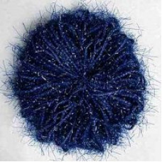 Пряжа для вязания Назар-Рус 227 'Кристалл' (30% п/амид, 70%люрекс) 10х50гр/125м цв.125 синий