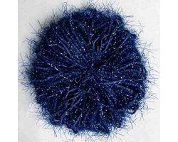 Пряжа для вязания Назар-Рус 227 'Кристалл' (30% п/амид, 70%люрекс) 10х50гр/125м цв.125 синий