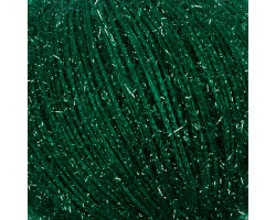 Пряжа для вязания Назар-Рус 227 'Кристалл' (30% п/амид, 70%люрекс) 10х50гр/125м цв.137 зеленый