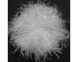 Пряжа для вязания Назар-Рус 306 'Лебяжий пух' (100% полиамид) 5х100гр/170м цв. 2501 белый