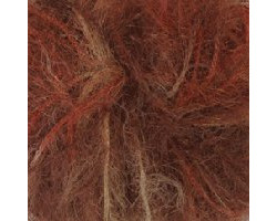 Пряжа для вязания Назар-Рус 307 'Лебяжий пух' секц. (100% полиамид) 5х100гр/170м цв.2670 рыжий