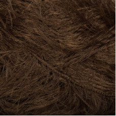Пряжа для вязания Назар-Рус 311 'Пушистая' (100% полиэстр) 5х100г/90м цв.2010 коричневый