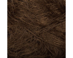 Пряжа для вязания Назар-Рус 311 'Пушистая' (100% полиэстр) 5х100г/90м цв.2010 коричневый