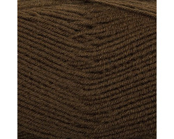 Пряжа для вязания Назар-Рус 731 'Мэрилин' (50%шерсть, 50%акрил) 5х100гр/330м цв.004 коричневый